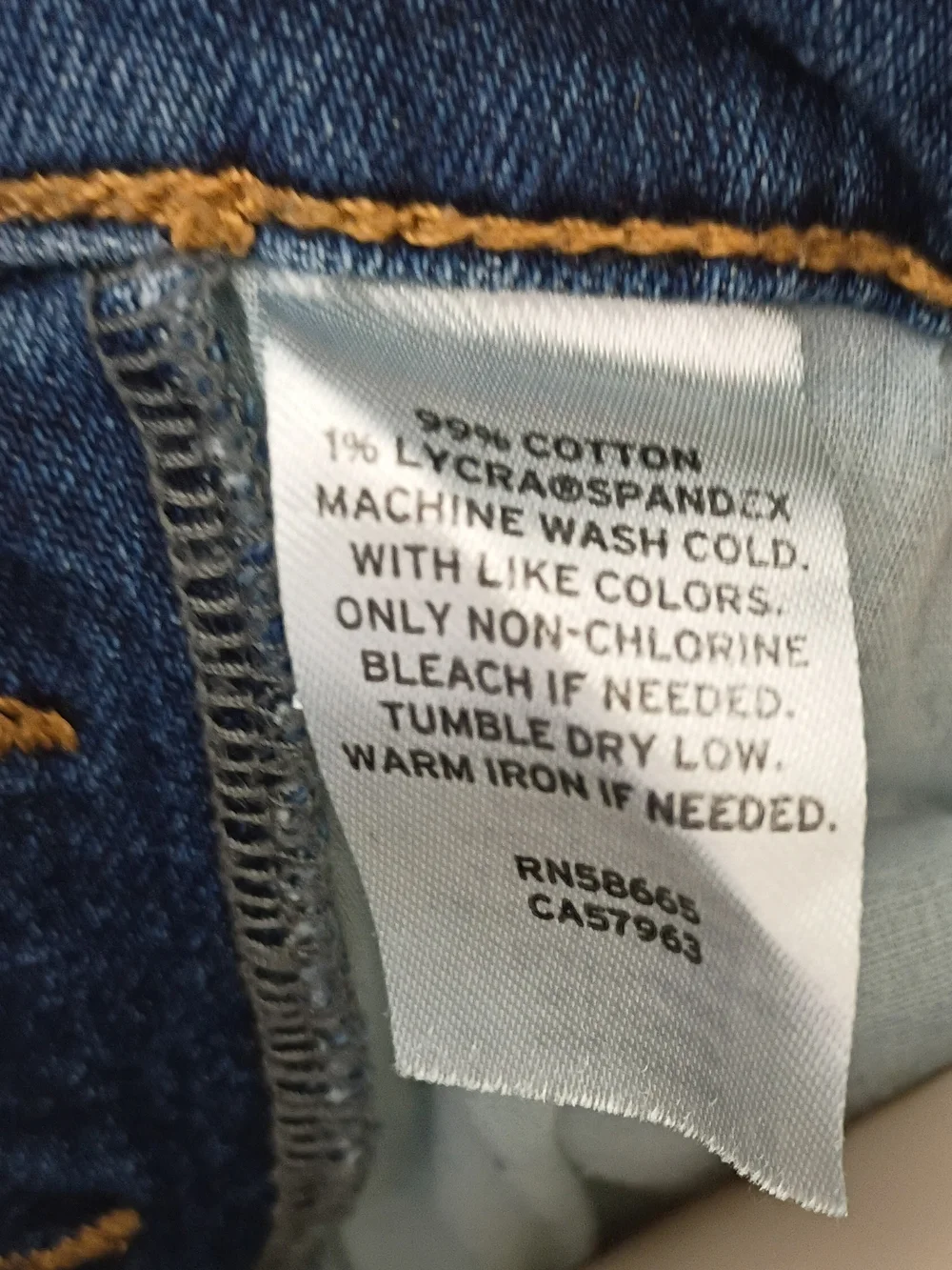 Treasure & Bond Distressed Blue Denim Overalls with Contrast Stitching